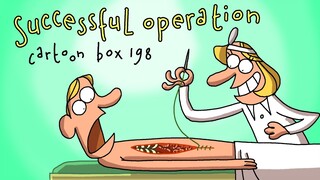 Successful Operation | Cartoon Box 198 | by FRAME ORDER | hilarious dark cartoons