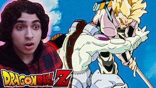 Trunks Splits Frieza | Dragon Ball Noob Reacts To Dbz