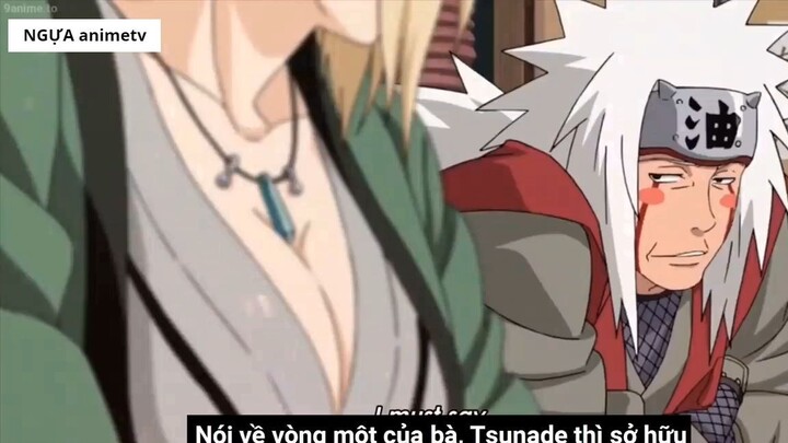 Tsunade 106 cm _ Top 7 Nữ Nhân Vật Có Tâm Hồn Đẹp Và Căng Tròn Nhất Naruto 4