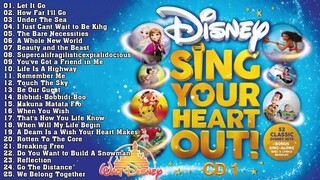 Disney Music - Disney Sing Your Heart Out ALBUM Vol.01- Disney Soundtracks Playlist 2023