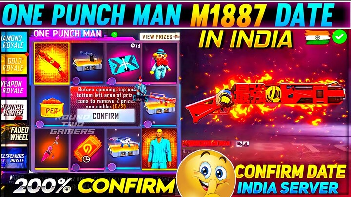 One punch Man M1887 Return | M1887 Skin Conform Date