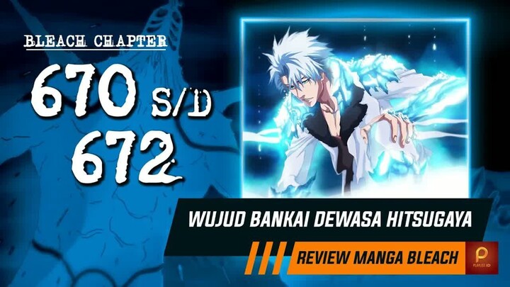 HITSUGAYA, BYAKUYA & ZARAKI VS GERARD VALKYRIE  -  Bleach Chapter 670 s - d 672