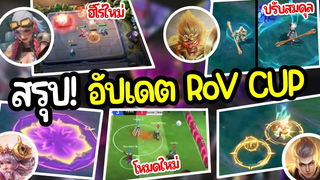 RoV ข่าวดี! GMเเจกสกินใหม่วันไหน สรุปอัปเดตใหม่ล่าสุด ฮีโร่ใหม่โหมด Carano Chess ไอเทมใหม่ บัฟเนิฟ