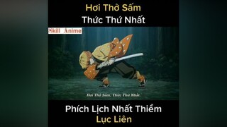 Hơi Thở Sấm - Thức Thứ Nhất ☆Phích Lịch Nhất Thiểm - Lục Liên☆ anime animes animefan animeedit kimetsu_no_yaiba xuhuong xuhuongtiktok