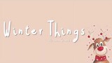 Winter Things - Ariana Grande (Lyric Video)