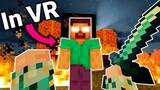 Herobrine in Minecraft VR is the Ultimate Horror Game!