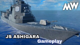 Modern Warships: JS ASHIGARA (DDG-178) online gameplay.