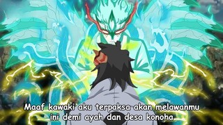 Boruto Two Blue Vortex Chapter 4 Terbaru - Mitsuki Mode Sage Menantang Kawaki Mode Karma  - Part 27