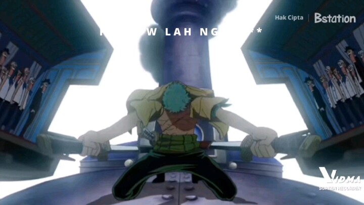 Zoro mengkece 😎😎