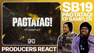 PRODUCERS REACT - SB19 Pagtatag Sampler Reaction