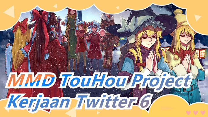[MMD TouHou Project] Koleksi Kerjaan Twitter 6