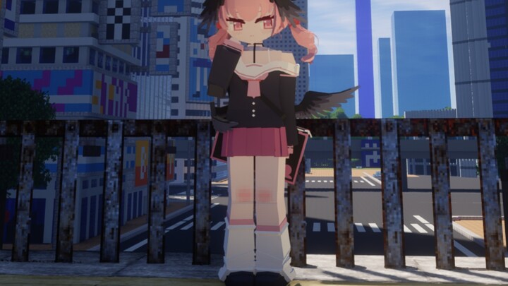 [Azure Files] "Tidak baik bersikap masam! Hukuman mati!" Tampilan model ysm Xiajiang Xiaochun [Minec