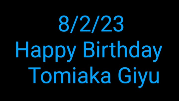 Demon Slayer                           Tomiaka Giyu