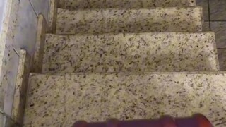 Stairway Bottle Roll Explosion Contest