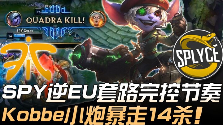FNC vs SPY: SPY Balikkan Permainan di EU, Kuasai Ritme! Kobbe dengan Xerath Meledak dengan 14 Kill! 