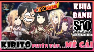 Chơi lại Sword Art Online: Integral Factor | Mọt Kirito phiên bản Mê Gái | Mọt Game Mobile