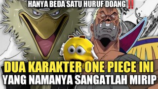 APA? DUA KARAKTER ONE PIECE INI YANG NAMANYA SANGATLAH MIRIP⁉️🤔