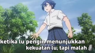 ketika lu pengin menunjukkan kekuatan lu, tapi malah 🗿|| #short #animeedit #animejj #JJ #shorts