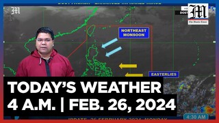 Today's Weather, 4 A.M. | Feb. 26, 2024