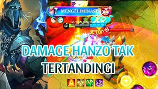 DAMAGE HANZO TAK TERTANDINGI