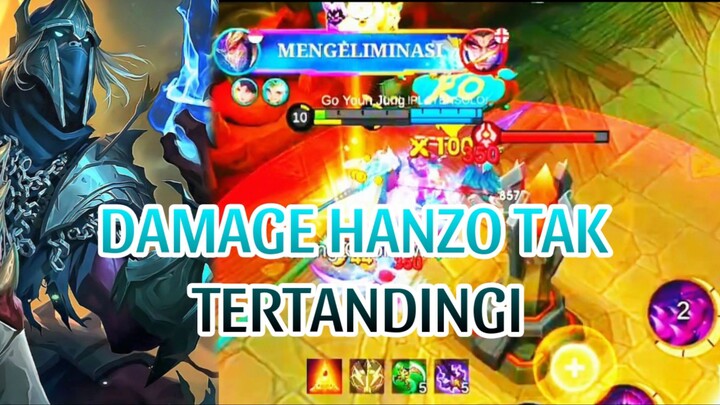 DAMAGE HANZO TAK TERTANDINGI