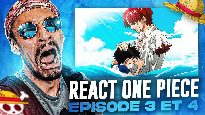 SHANKS EST INCROYABLE - REACT ONE PIECE (ÉPISODE 3-4)