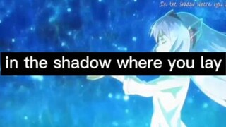 in the shadow where you lay
