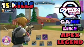 Omega Legends: 15 Kills Game Like Apex Legends Android Battleroyale Games