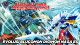 Ksatria Es Yang Menumpang Lewat! Evolusi Blucomon Digimon Naga Es!