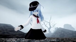 [Kantai Collection/MMD] สาวน้อยโดนโคลนดูดลงไปแล้ว ทำไงดีล่ะทีนี้