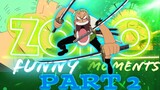ZORO Funny Moments with his crewmates beside him getting lost | One Piece | ɪ ᴛ ᴀ ᴄ ʜ ɪ ❁