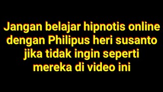 Bukti hasil para peserta belajar hipnotis sugesti secara online bisa