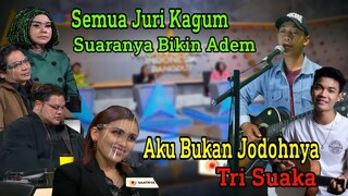 Semua Juri Kagum‼️Peserta Ini Bawakan Lagu Galau || Aku Bukan Jodohnya||Tri Suaka Parodi