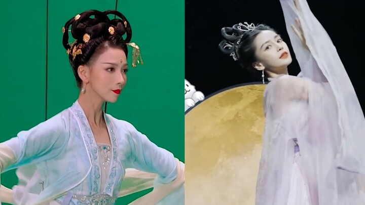 The comparison between the two satellite TV stations’ Chang’e is simply a dimensionality reduction a