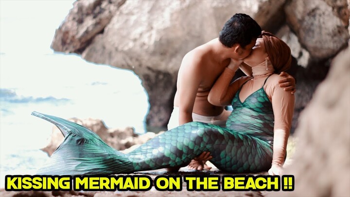 CANTIK SEKALII!! KI55ING MERMAID BEAUTIFUL ON THE BEACH - PART1 PHOTOSHOOT MATERNITY