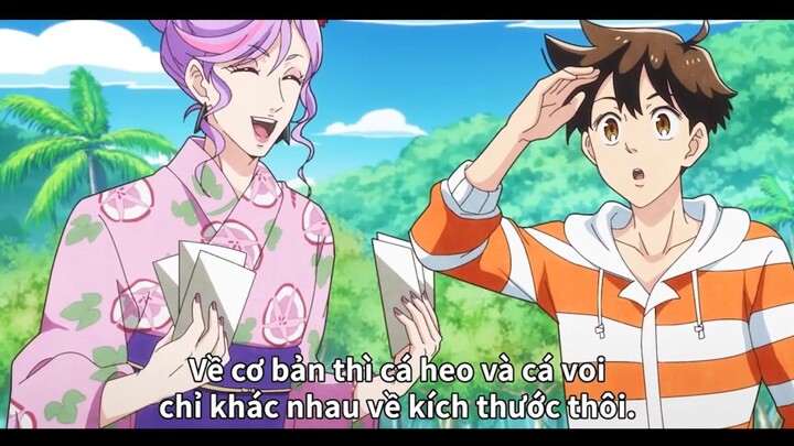 2 loài cá này có thân thiện với nhau không nhỉ ? #anime
