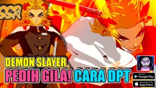 Demon Slayer Mobile 3D Review Hashira Pilar Api Rengoku Super SAKIT AOE  - Gameplay Android