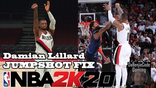 Damian Lillard Jumpshot Fix NBA2K20