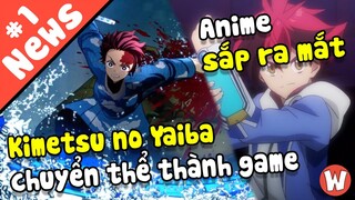 Kimetsu No Yaiba chuyển thể thành Game | Anime sắp ra mắt tháng 4 | W2W Anime News #1