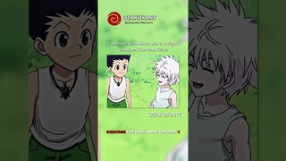 I wonder who would win in a fight between Gon and Killue #anime #shorts #animeedits #animememes