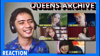 REACTION to Queens Archive - Red Velvet [WENDY + YERI + IRENE + JOY + SEUILGI] Individual Films