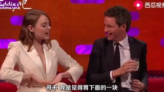 小雀斑埃迪吐槽演戏穿束腰，谁穿谁知道，裘花一旁补刀，太逗了
