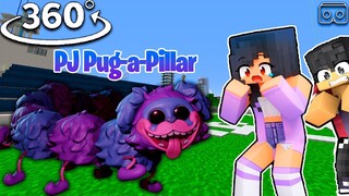 APHMAU saving Friends from PJ PUG-a-PILLAR in Minecraft 360°