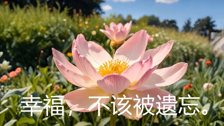 幸福，不该被遗忘。