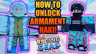 How To Get Armament Haki in Raging Seas One Piece Roblox Game