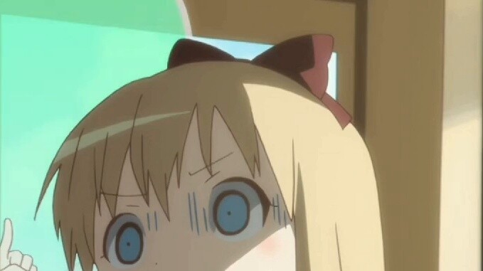 Anime famous scene, the secret of sister Akarin!