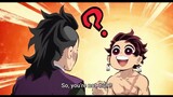 Tanjiro and Genya Moments! Demon slayer season episode 6| demon slayer hashira training arc