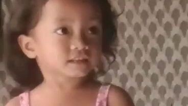 Aliyah's  counting numbers from 1-10 wait for the last part😅🤣