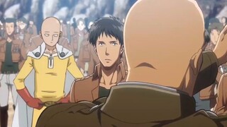 What would happen if Saitama traveled to the world of giants? He actually defeated the Colossal Tita