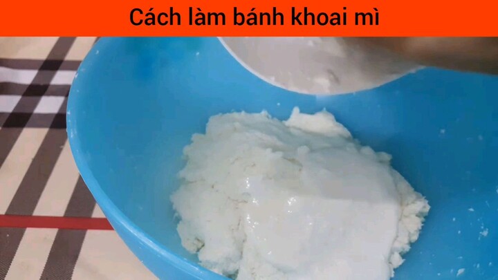 cách làm bánh khoai mềm